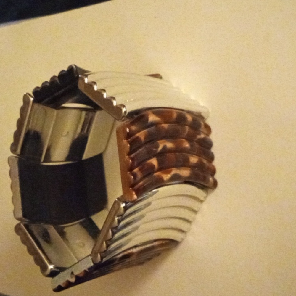 Vintage Statement Cuff Stretch Braclet - image 2